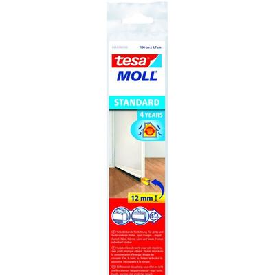 Moll standard Türdichtschiene für glatte Böden - Selbstklebende Türdichtung zum Schutz vor Zugluft Image