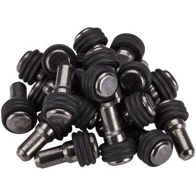 20 Stück Regalbodenträger or für ø 5 mm Bohrloch schwarz Fachbodenträger mit Gummiauflage Image