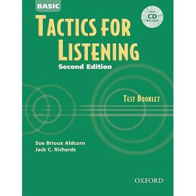 Basic Tactics For Listening [With Cd]