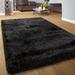Soft Shag Rug For Bedroom & Living-Room Glossy Yarn