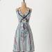 Anthropologie Dresses | Anthropologie Girls From Savoy Gull Wing Size 4 | Color: Blue/White | Size: 4