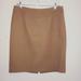 J. Crew Skirts | J. Crew Wool Pencil Skirt | Color: Tan | Size: 8