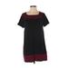 Style&Co Casual Dress - Shift: Black Dresses - Women's Size Small