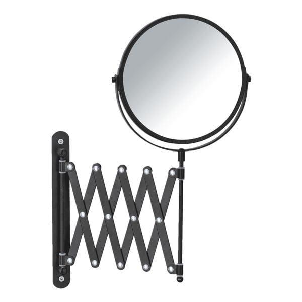 Wenko Kosmetik-Wandspiegel »Exclusiv« schwarz schwarz Image