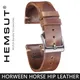 Bracelets de montre en cuir véritable Horween pour homme bracelet vintage en cuir de cheval
