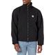 Carhartt Men's Super Dux Relaxed Fit Sherpa-Lined Bonded Detroit Jacket, Black, XXL