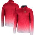 Men's Colosseum Red Maryland Terrapins Walter Quarter-Zip Windshirt