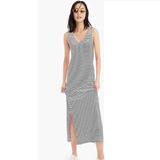 J. Crew Dresses | Jcrew Navy Striped Maxi Dress | Color: Gray | Size: S