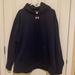Under Armour Shirts | Mens Under Armour Navy Blue Pull Over Hooded Sweatshirt. | Color: Blue | Size: Xxl