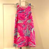 Lilly Pulitzer Dresses | Lily Pulitzer Silk Dress Size Xs | Color: Pink | Size: Xs