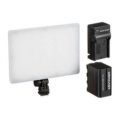 Dracast LED240 X Series Bi-Color On-Camera LED Light with App Control, Battery & Ch DRX240BBC