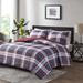 Madison Park Essentials 100% Polyester Print Microfiber Down Alt Comforter Mini Set in Red - Olliix MPE10-945