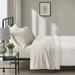 Beautyrest 100% Cotton Flannel Oversized Sheet Set in Beige Windowpane - Olliix BR20-1858