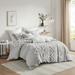 INK+IVY 100% Cotton Comforter Mini Set in Gray - Olliix II10-1162