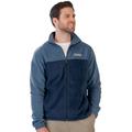 Columbia Men's Steens Mountain 2.0 Full-Zip Fleece Jacket (Size 2X) Dark Mountain/Collegiate navy, Polyester