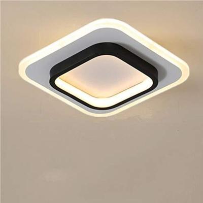 Goeco - LED-Deckenleuchten, Quadratische Deckenleuchten 22W, Deckenlampe 3500K für Badezimmer, Image