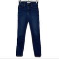 Madewell Jeans | Madewell 10” Inch High Rise Skinny Stretch Denim Jeans Women’s Size 26 | Color: Blue | Size: 26