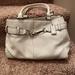 Coach Bags | Coach Leather Satchel | Color: Cream/White | Size: Os