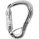 Edelrid HMS Bulletproof Triple FG Eco Karabiner (Größe One Size, silber)