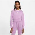 NIKE Lifestyle - Textilien - Sweatshirts Air Fleece Sweatshirt Damen Beige NIKE Lifestyle - Textilie, Größe XL in Pink