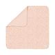 LÄSSIG Baby Schmusedecke Kuscheldecke GOTS zertifiziert weich/Interlock Baby Blanket 80 x 80 cm Dots powder pink