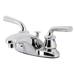 Kingston Brass Centerset Bathroom Faucet w/ Drain Assembly in Gray | 3.88 H x 4 W x 4.38 D in | Wayfair FB621RXL