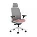 Steelcase Series 2 3D Microknit Airback Task Chair w/ Headrest Upholstered in Pink/Gray/Green | 53 H x 27 W x 22 D in | Wayfair SX29LJPJPMM5X6K8WF
