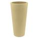 Vondom Cone Resin Pot Planter Resin/Plastic in Brown | 20 H x 19.75 W x 19.75 D in | Wayfair 40650A-BEIGE