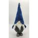 The Holiday Aisle® Fuzzy Hat Standing Gnome Fabric in Gray/Blue/White | 22 H x 8 W x 5 D in | Wayfair 6D5406C6795746A38C78845343C7F37A