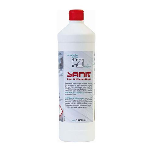 Reiniger Bad und Küchenglanz 3041 1000 ml Flasche - Sanit