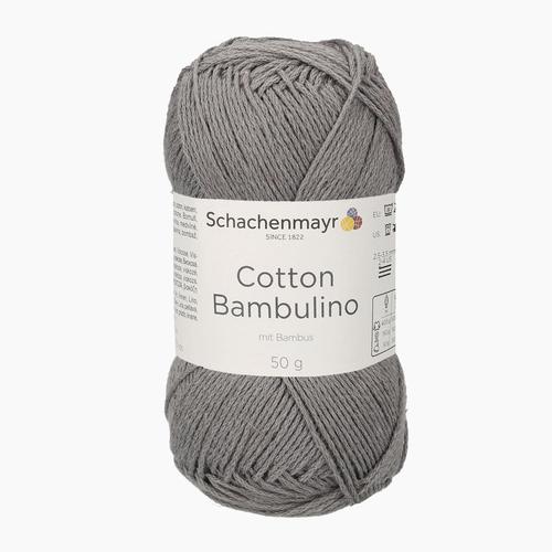 Cotton Bambulino von Schachenmayr, Grau, aus Baumwolle