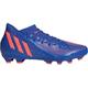 adidas Herren PREDATOR EDGE.3 MG Fußballschuh, Größe 44 ⅔ in Blau