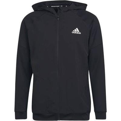 adidas Herren Training Kapuzenjacke, Größe L/T in Schwarz