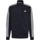 ADIDAS Herren Jacke Primegreen Essentials Warm-Up 3-Streifen, Größe L in Schwarz