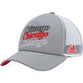 Women's adidas Gray/White Chicago Blackhawks Foam Trucker Snapback Hat