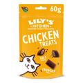 Lily's Kitchen Katzen Natürliche getreidefreie Kissen- Leckerlis für Katzen 10er Pack (10 x 60g) mit Huhn