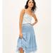 Anthropologie Skirts | Anthropologie Maeve Ruffle Dotted Skirt New With Tags Small | Color: Blue | Size: S