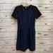 Madewell Dresses | Madewell Blue And Black Dress Size 4 | Color: Black/Blue | Size: 4