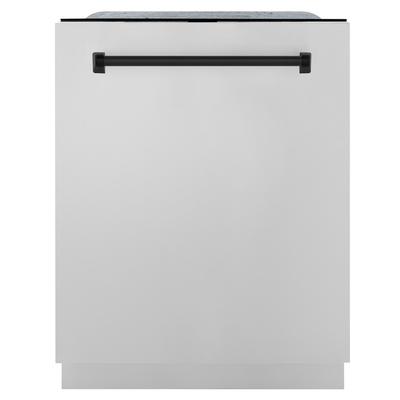 "ZLINE 24"" Monument Series 3rd Rack Top Touch Control Dishwasher in Stainless Steel with Stainless Steel Tub, 45dBa - ZLINE Kitchen and Bath DWMT-304-24"