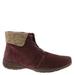 Clarks Roseville Lace - Womens 8 Burgundy Boot Medium