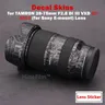 Tamron 28-75 F2.8 Nipfor Sony Mount Lens Decal Skin Tamron 28-75mm F2.8 Di III VXD NipLens Cover