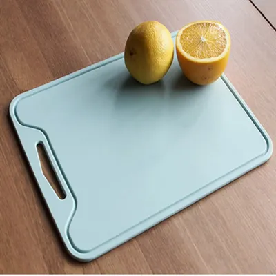Planche à découper en tranches épaissie en silicone de qualité alimentaire anti-débordement plats