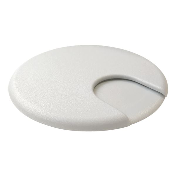 Kerkmann Kabeldurchlassdose »Move 2« - rechts - weiß weiß, 6 cm