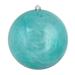 Vickerman 6" Teal Shiny Mercury Ball Ornament, 4 per Bag