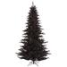 Vickerman 5.5' Black Fir Artificial Christmas Tree, Unlit