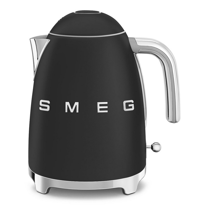 Smeg KLF03BLMEU Wasserkocher 1,7 l 2400 W Schwarz, Chrom Image