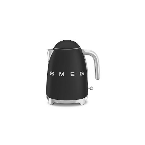 Smeg KLF03BLMEU Wasserkocher 1,7 l 2400 W Schwarz, Chrom