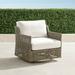 Seton Swivel Lounge Chair with Cushions - Coachella Taupe, Standard - Frontgate