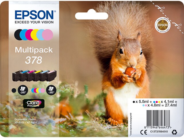 Tinten EPSON C13T37884010 EPSON XP8500 TINTE (6) ST Image