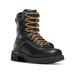 Danner Women's Quarry USA 7in Alloy Toe Boots Black 5.5M 17325-5-5M